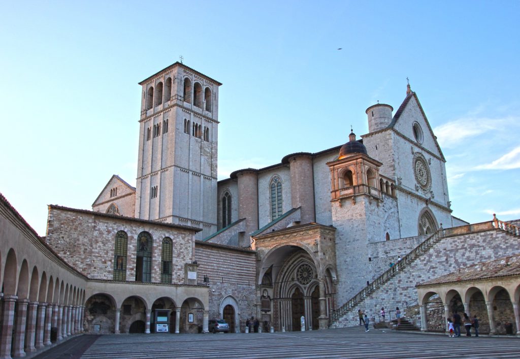 Assisi, Umbria, Basilica San Francesco